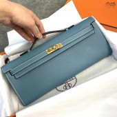 1:1 Hermes Kelly Cut clutch in epsom leather