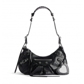 Balenciaga Le Cagole Borsa a tracolla piccola-Black