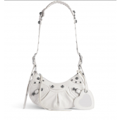 Balenciaga Le Cagole Borsa a tracolla XS-White