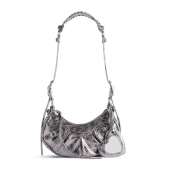 Balenciaga Le Cagole Borsa a tracolla XS-Silver