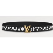 M0659U LV x YK LV Initiales 30mm Reversible Infinity Dots Belt