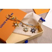 M80245 LV SNOWFLAKES CHAIN BAG CHARM