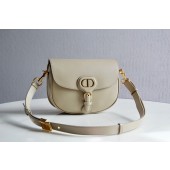 Pelle Di Vitello Borsa Media Dior Bobby  