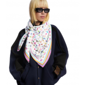  LV x TM Monogram Multicolor Shawl