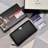 Prada portafoglio in pelle 