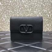 Valentino Portafoglio Con Catena Vring in Vitello