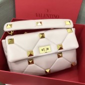 Valentino Borsa a Spalla Roman in Nappa - Media / Grande