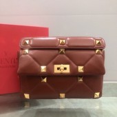 Valentino Borsa a Spalla Roman in Nappa - Media / Grande