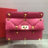 Valentino Borsa a Spalla Roman in Nappa - Media / Grande