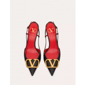 Valentino Vlogo Calfskin slingback 4cm/  8cm, Size 35-41