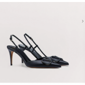 Valentino Garavani Calfskin slingback pump 8cm, Size 35-41