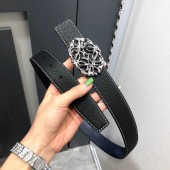 Loewe grained calfskin belt 32mm