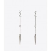 YSL Opyum YSL Rhinestone Spike earrings