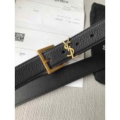 YSL Cintura Monogram in Pelle 