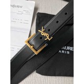 YSL Cintura Monogram in Pelle 