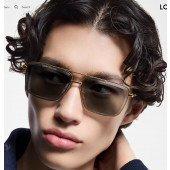 Z2627U  LV super vision metal square sunglasses