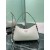 Prada Aimée medium leather shoulder bag-White