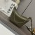 Loewe Mini Hammock Hobo in Classic Calfskin-Dark Khaki
