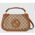 Gucci Blondie Small Top Handle Bag- Beige and dark brown