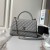 Chanel Medium Coco Handle Bag-Grey