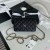 Chanel Classic Wallet on Chain in Grained leather-Black