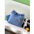 Chanel 22 Small Handbag-Blue denim 