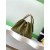 Chanel 25 Small handbag in Suede Calfskin-Green