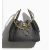 Chanel 25 Small handbag -Black washed denim 