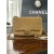 Borsa in suede Chanel-Dark beige
