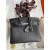 Pre-ordered Birkin 25 / 30  in Ostrich Leather- Black