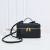 Black Intrecciato leather Bang Bang Vanity Case 