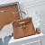 Hermes Kelly Lakis Pocket 28 / 32 in Swift Leather-Brown