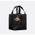 Small Dior Toujours Vertical Tote Bag-Black