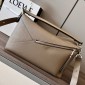Loewe Men's Large Puzzle Bag in Grained calfskin 