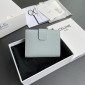 Celine Triomphe Portafoglio piccolo-Light blue