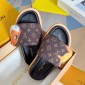 LV Pool Pillow Flat Comfort Mule, Size 35-45