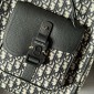 Dior Saddle Backpack with Flap 