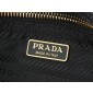 Prada SoftLux Medium Leather Tote-Dark brown