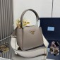 Prada Small leather bag-Grey