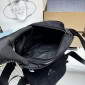 Borsa a tracolla in Re-Nylon-Black