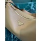 Prada Aimée large leather shoulder bag