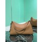 Prada Aimée large leather shoulder bag