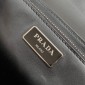 Borsa Prada Pocket in nylon e pelle spazzolata