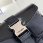 Borsa Prada Pocket in nylon e pelle spazzolata