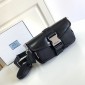 Borsa Prada Pocket in nylon e pelle spazzolata