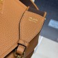 Prada Borsa a spalla in pelle-Camel
