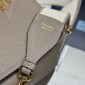 Prada Borsa a spalla in pelle-Grey