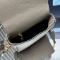 Prada Borsa a spalla in pelle-Grey