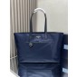 Borsa shopping Prada Re-Edition 1978 large in Re-Nylon e Saffiano-Blue