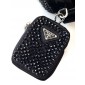 Borsa Prada Re-Edition 2005 in raso con cristalli